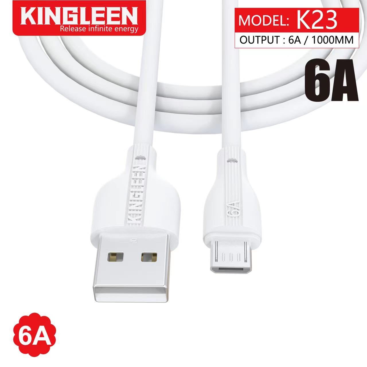 Cable Micro USB KINGLEEN 1M 6A
