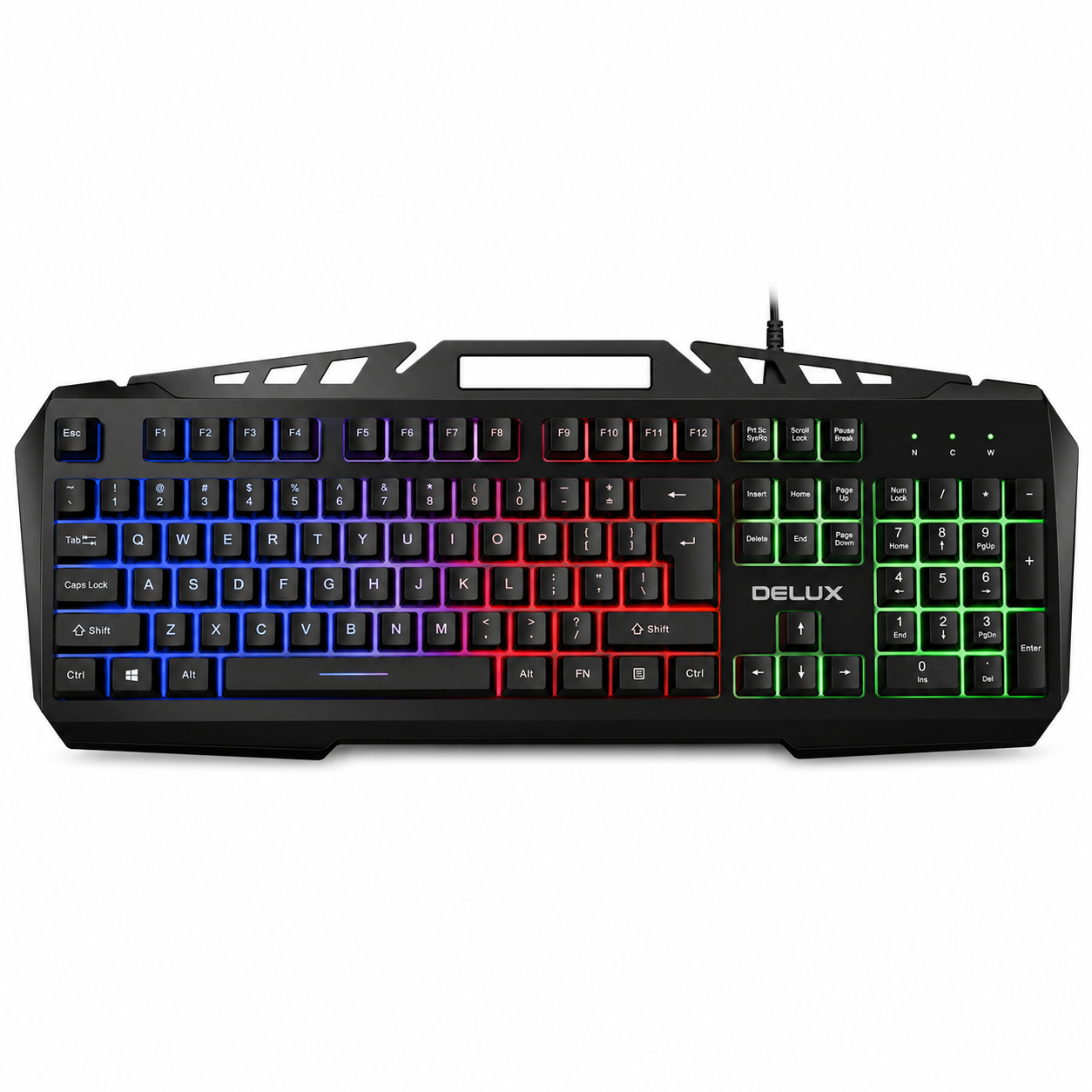 TECLADO GAMING CON CABLE DBLUE K44