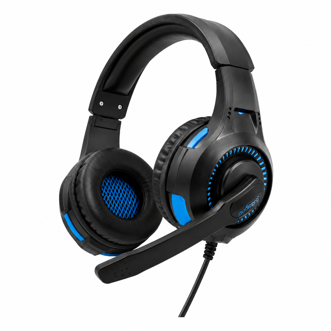 AUDÍFONOS GAMER CON CABLE RGB AUDIOPRO 017 CON MICRÓFONO