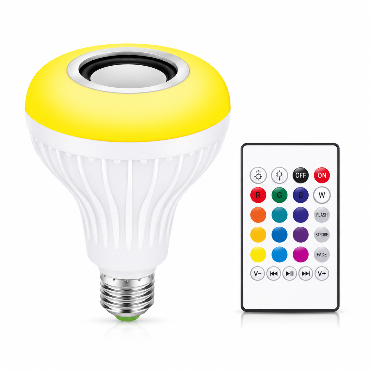 AMPOLLETA LED CON PARLANTE MUSIC BULB