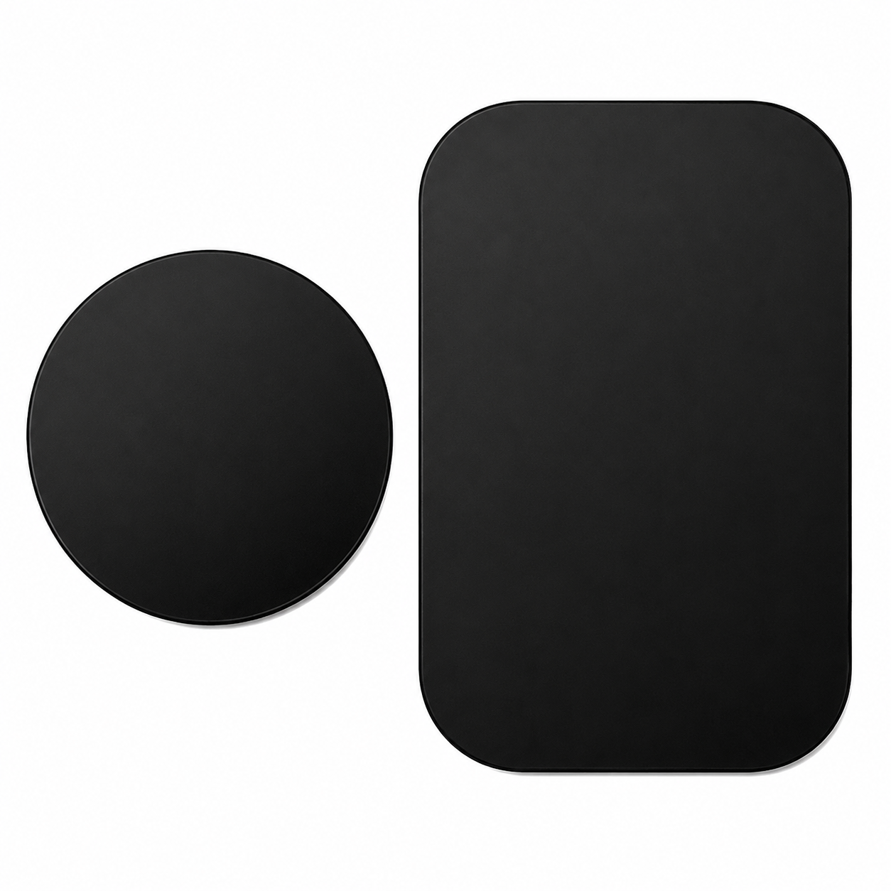 PLACA METÁLICA PARA SOPORTE PACK 2 UNIDADES