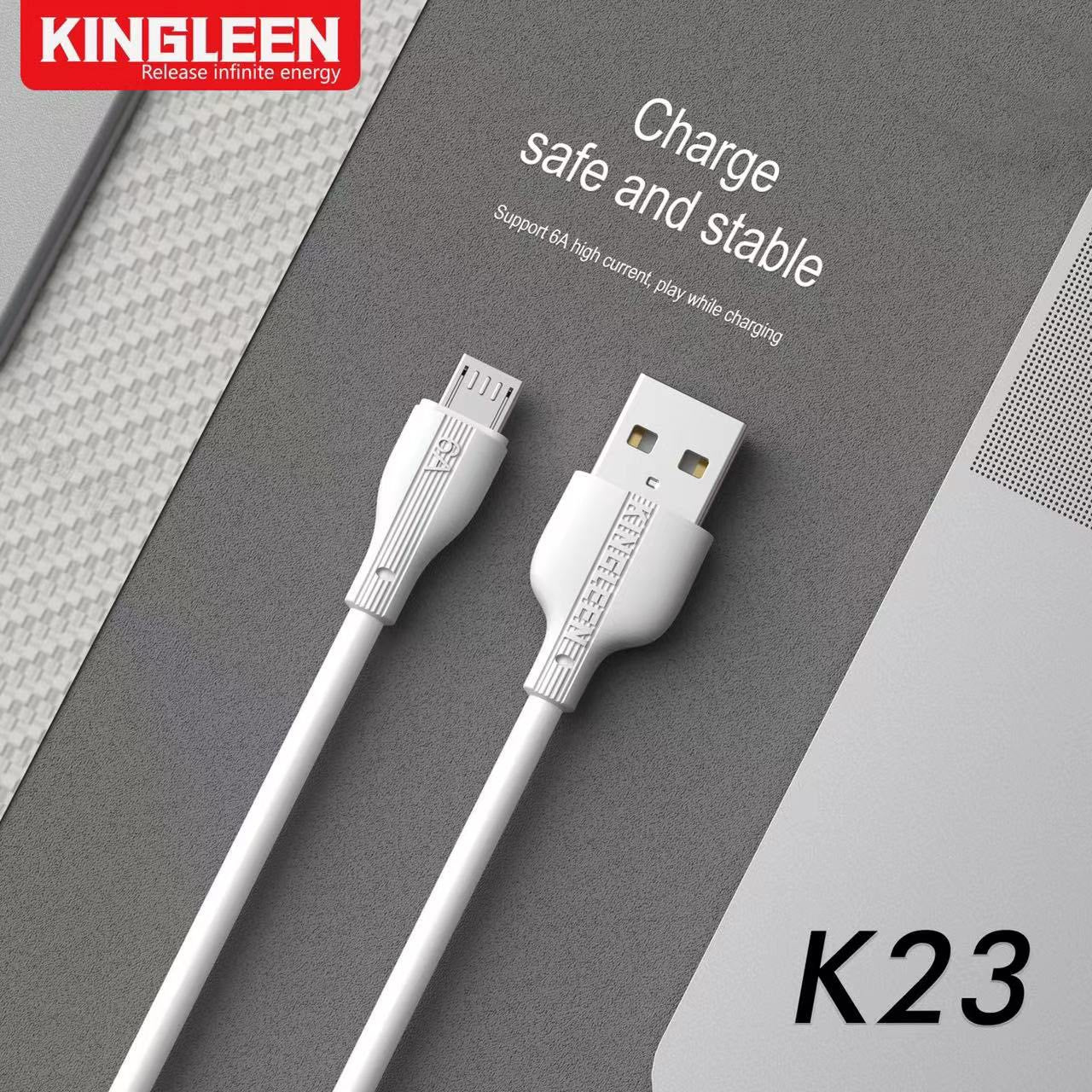 Cable Micro USB KINGLEEN 1M 6A