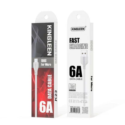 Cable Micro USB KINGLEEN 1M 6A