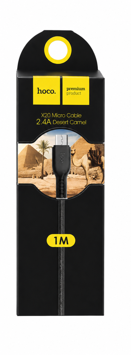 CABLE MICRO USB 3A 2 METROS HOCO X20