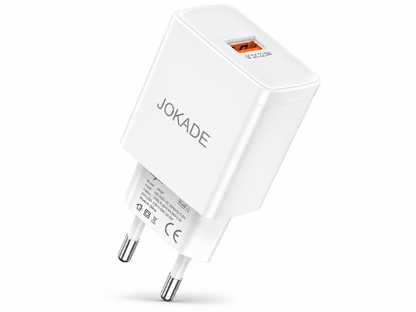ADAPTADOR DE CARGA USB 22.5W CARGA RÁPIDA JOKADE JB097