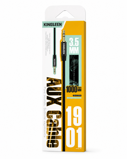 CABLE AUXILIAR 3.5 MM A 3.5 MM 1 METRO KINGLEEN 1901