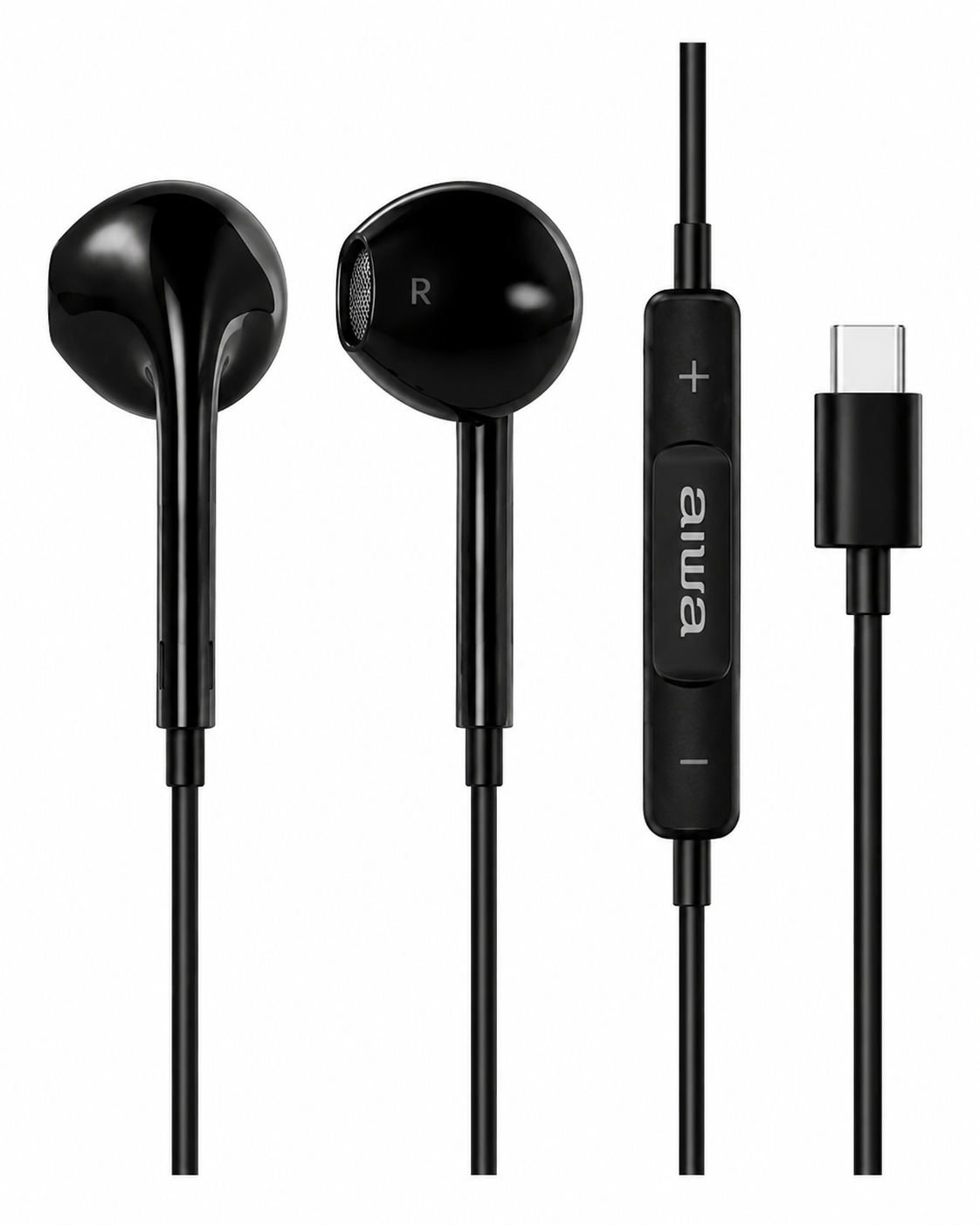 AUDÍFONOS TIPO C AIWA 1,2 METROS ORIGINAL