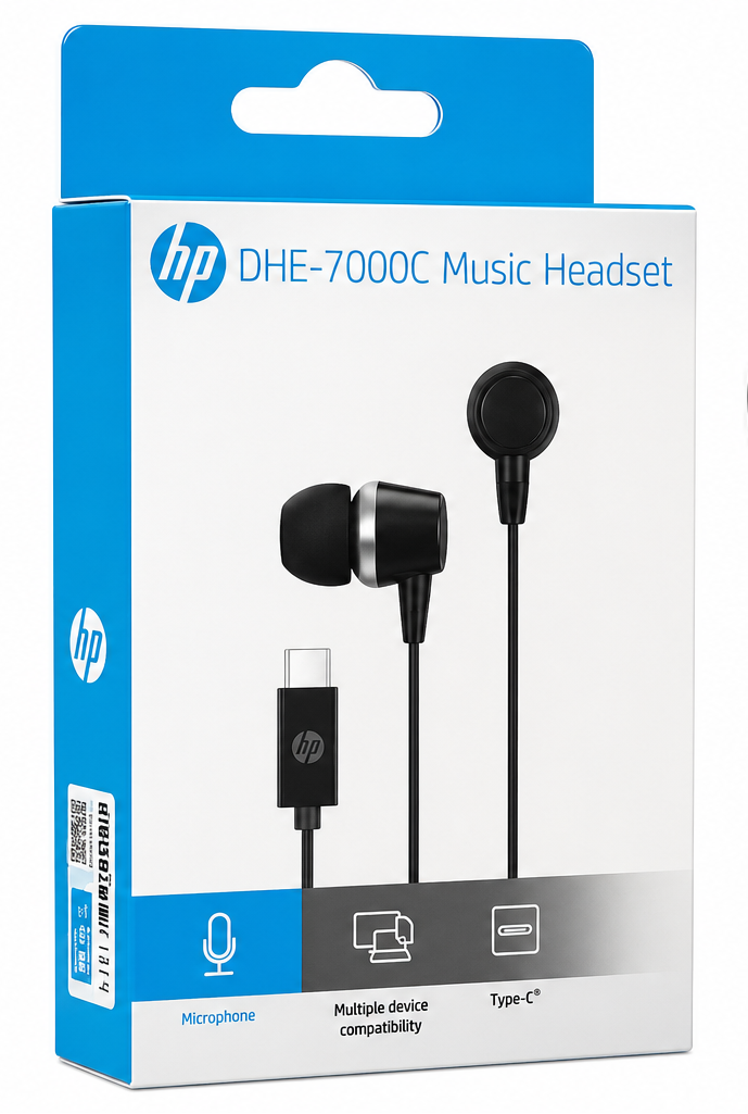 AUDÍFONOS TIPO C HP DHE-700C ORIGINAL