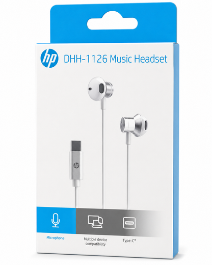 AUDÍFONOS TIPO C HP DHE-700E ORIGINAL