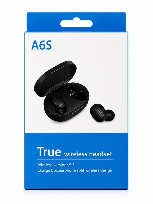 AUDÍFONOS BLUETOOTH A6S