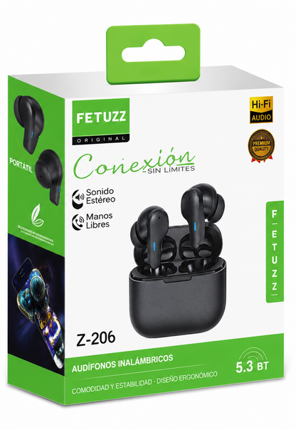 AUDÍFONOS BLUETOOTH FETUZZ AR-B015
