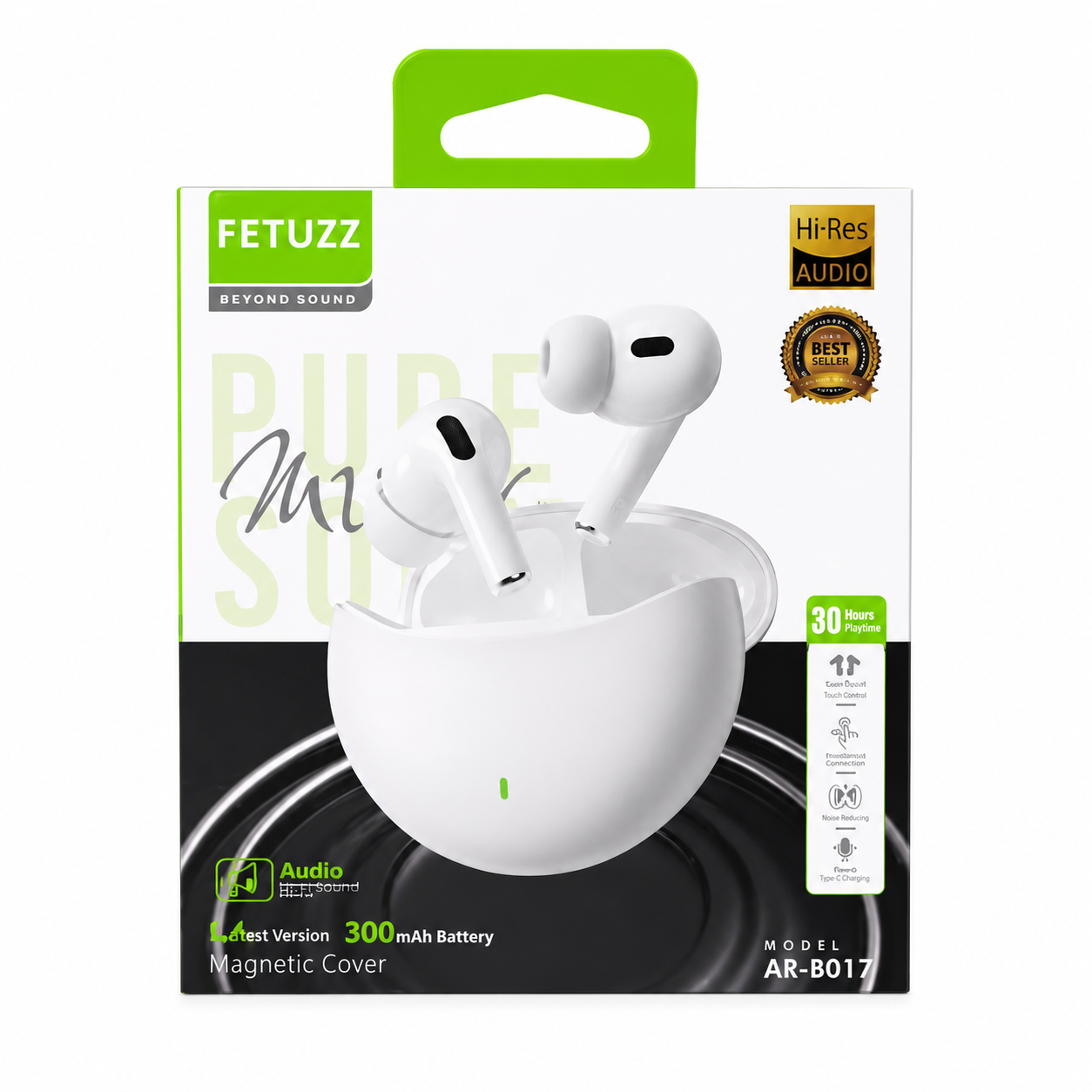 AUDÍFONOS BLUETOOTH FETUZZ AR-B017