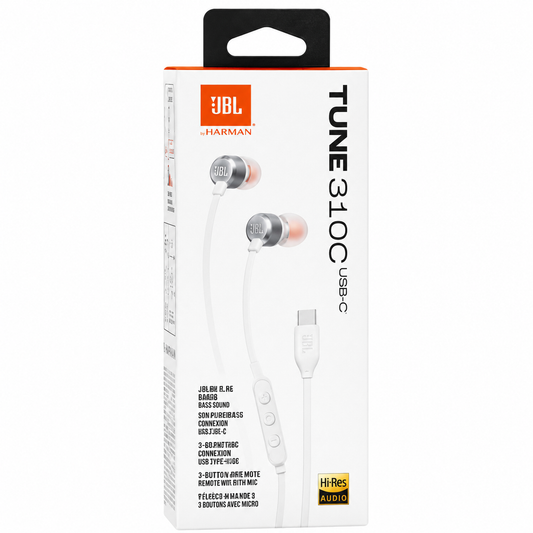 AUDÍFONOS JBL TUNE 310C TIPO C