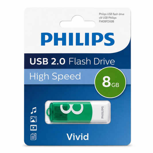 PENDRIVE PHILIPS 8 GB