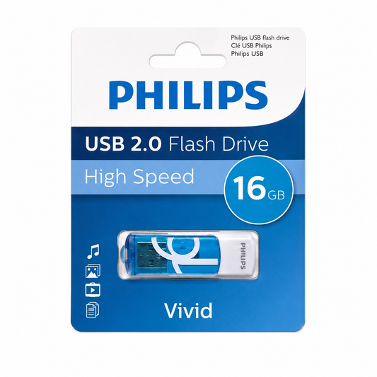 PENDRIVE PHILIPS 16 GB