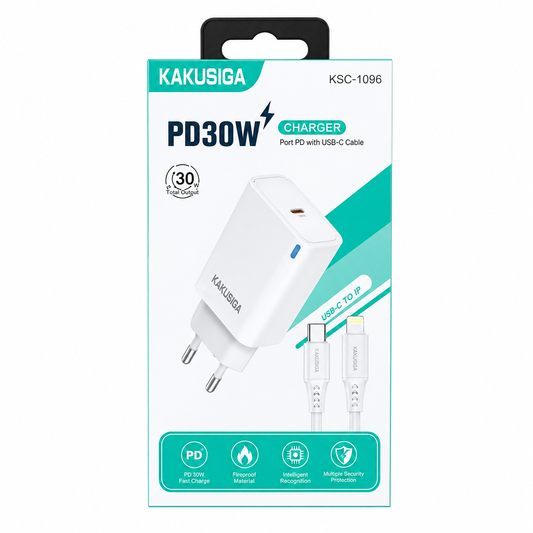 CARGADOR KSC-1690 30W TIPO C A IPHONE