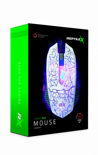 MOUSE GAMER CON CABLE RGB X GAMER