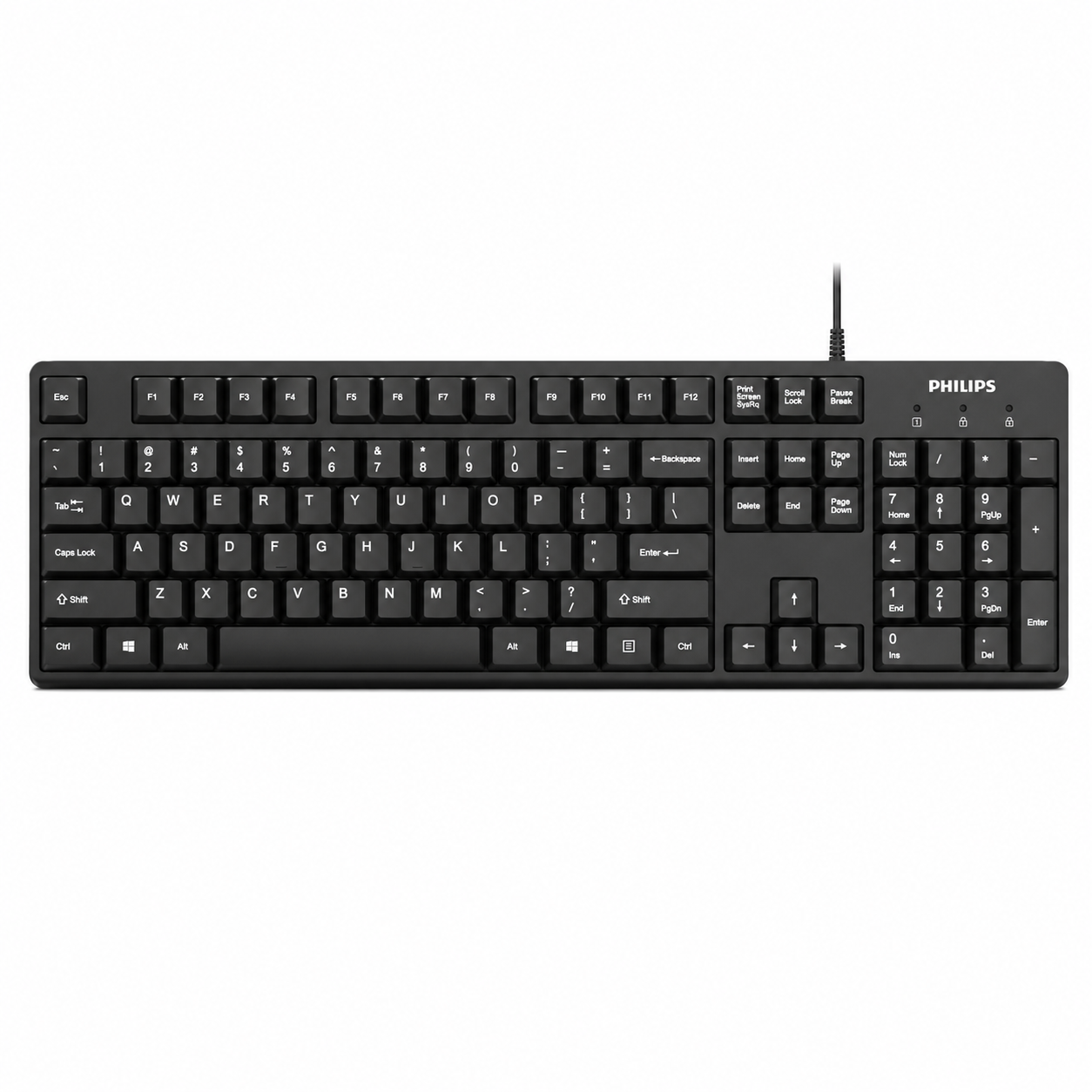 TECLADO CON CABLE PHILIPS K254 ORIGINAL