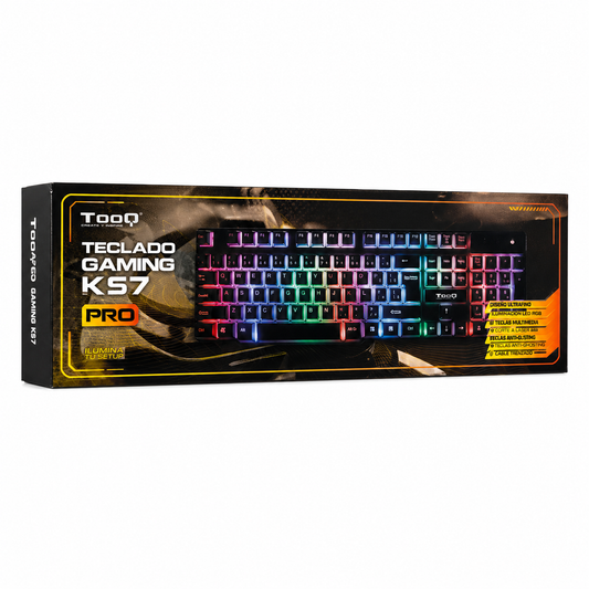 TECLADO GAMING CON CABLE DBLUE K57
