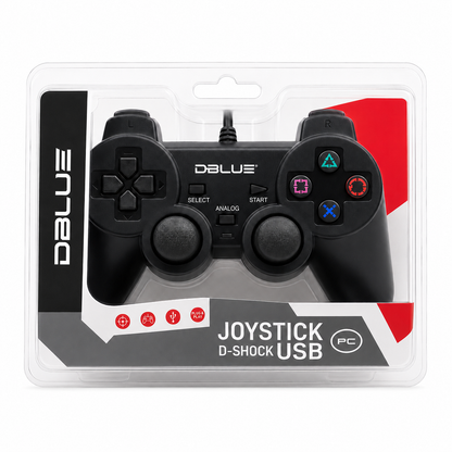 JOYSTICK DBLUE PARA PC CON CABLE USB
