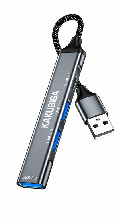 HUB USB DE 3 PUERTOS KAKUSIGA KSC-1416 GUOZHI
