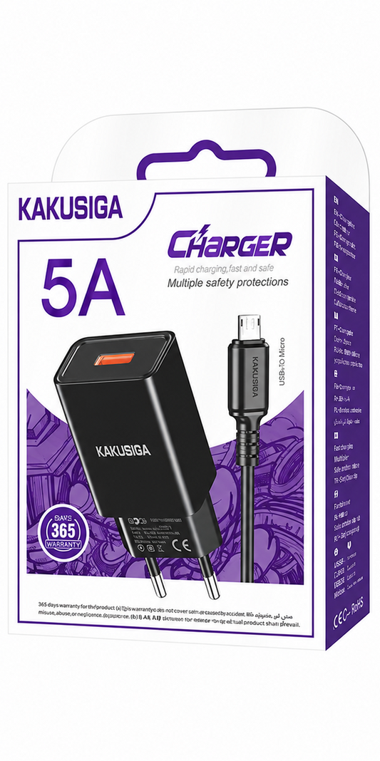 CARGADOR KSC-1644 5A USB A MICRO USB