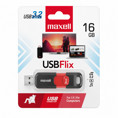 PENDRIVE MAXELL 16 GB CLASE 10