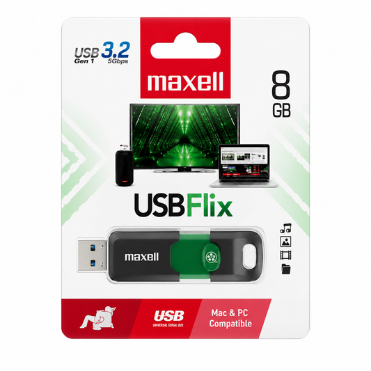PENDRIVE MAXELL 8 GB CLASE 10