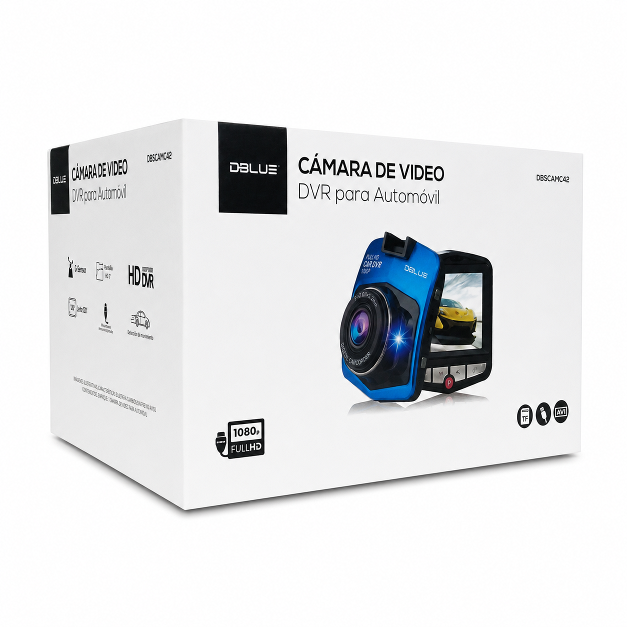 CÁMARA VIDEO DVR PARA VEHÍCULO DBLUE DBSCAMC42