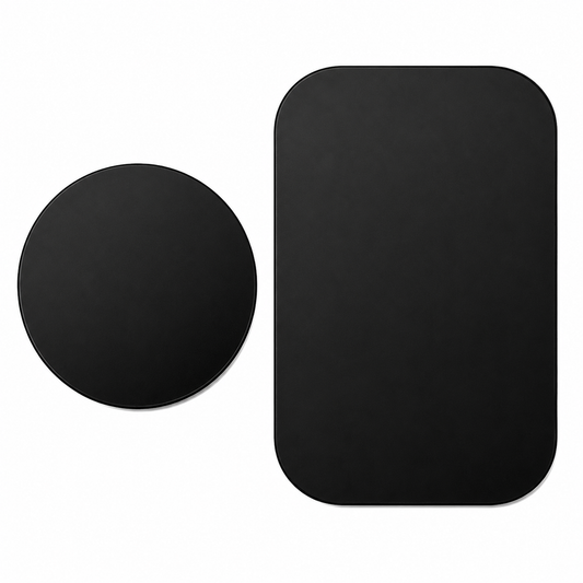PLACA METÁLICA PARA SOPORTE PACK 2 UNIDADES