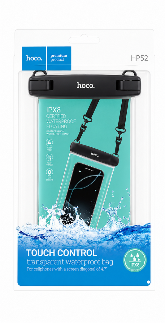 BOLSA SUMERGIBLE PARA TELÉFONO HOCO HX52