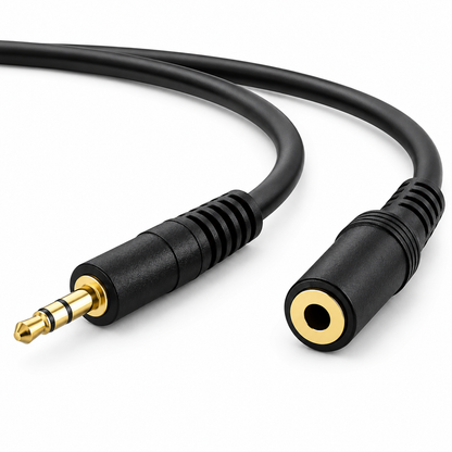 CABLE AUXILIAR 3,5 MM HEMBRA A MACHO