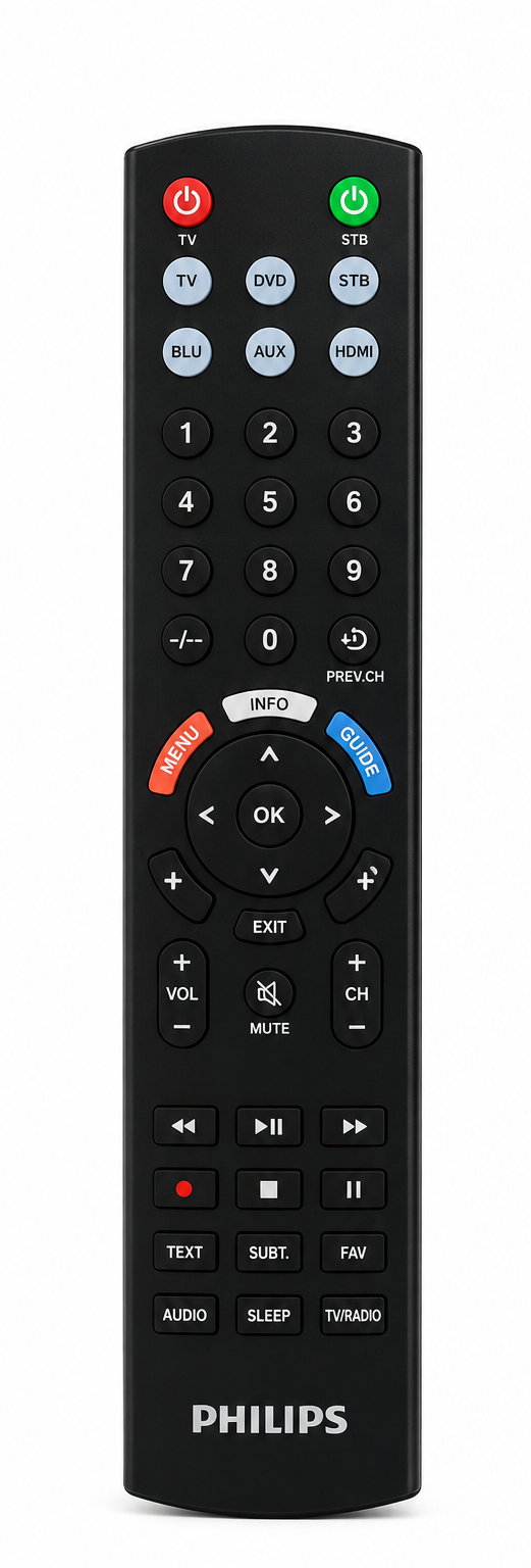 CONTROL REMOTO UNIVERSAL PHILIPS ARP30001 ORIGINAL