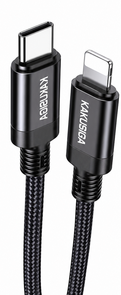 CABLE TIPO C A IPHONE 27W KAKUSIGA KSC-970 DE TELA