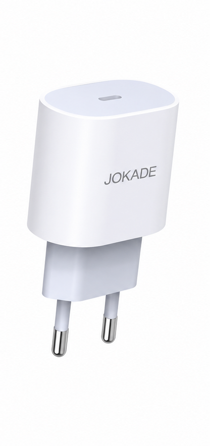 ADAPTADOR DE CARGA PD TIPO C 25W CARGA RÁPIDA JOKADE JB009