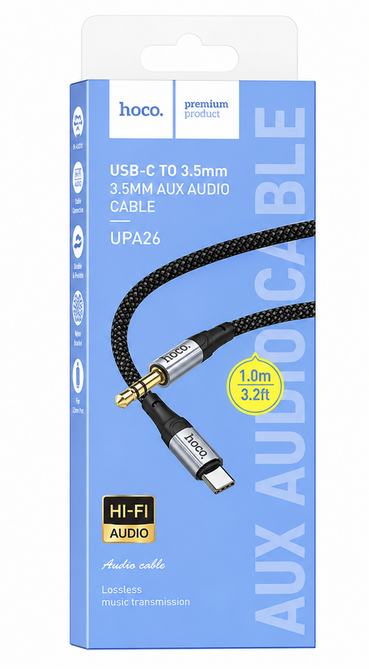 CABLE DE AUDIO HOCO UPA26 FRESH