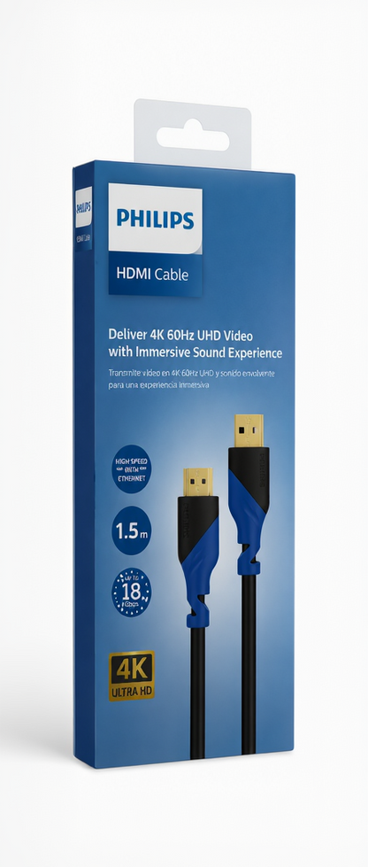CABLE HDMI A HDMI PHILIPS ORIGINAL